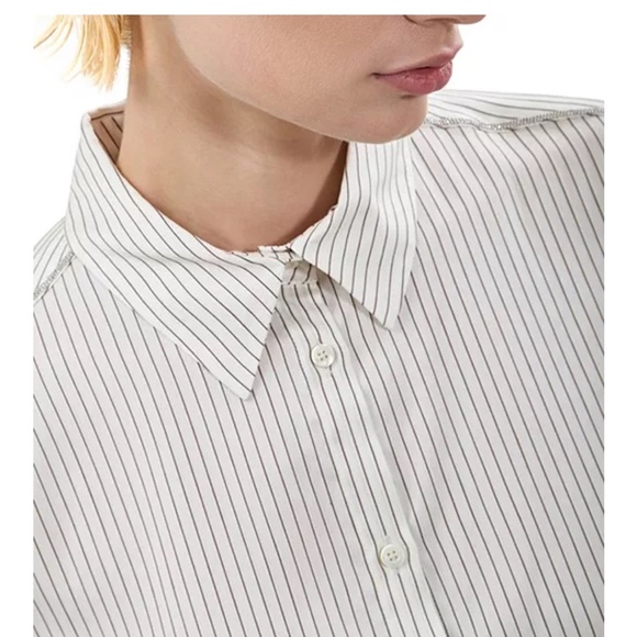 Peserico Silk-Blend Blouse with Embellished Shoulders - Picture 1 of 12